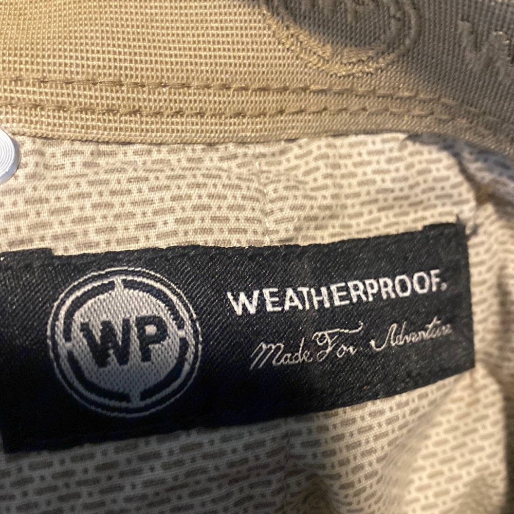 Weather proof khaki pants